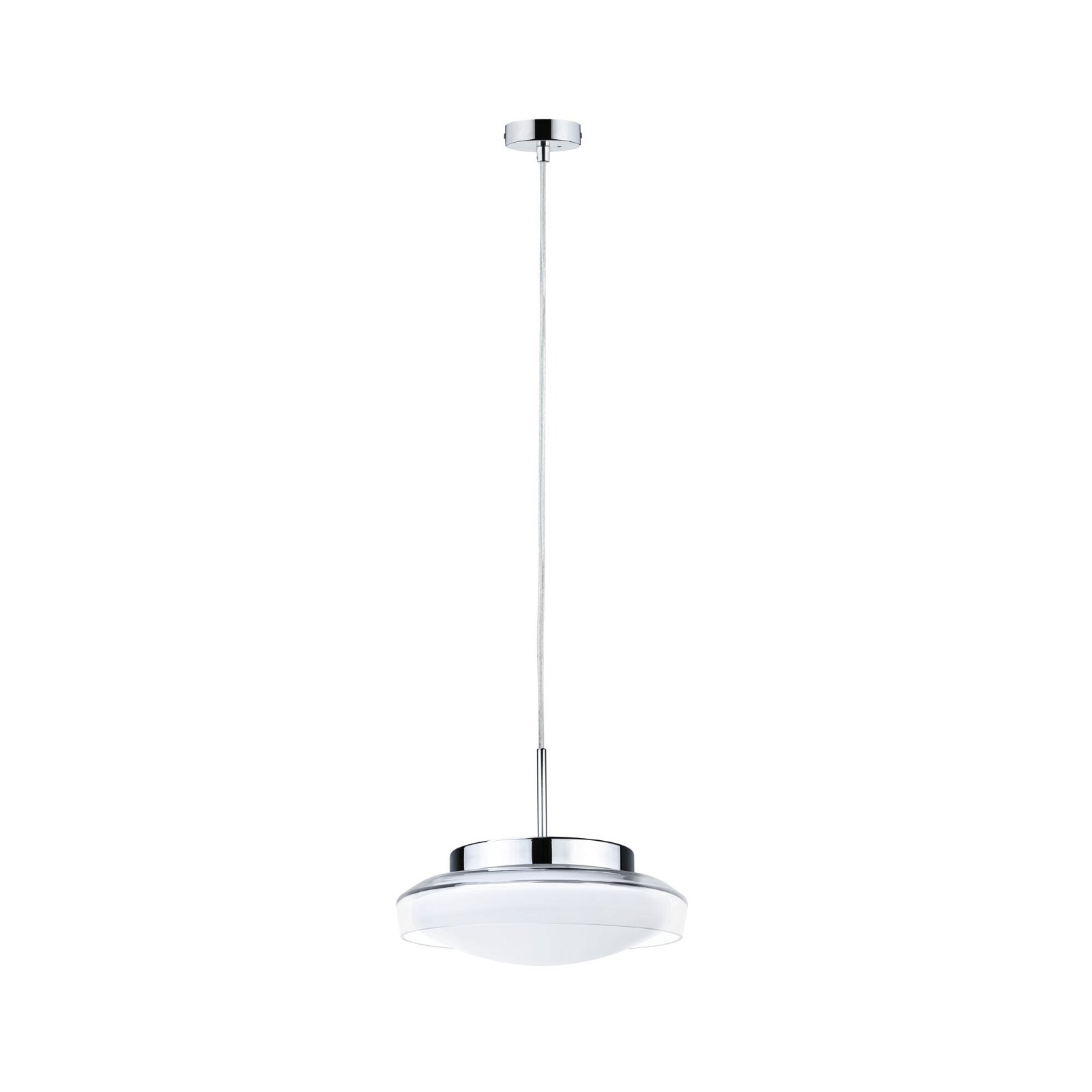 Selection Bathroom LED-hanglamp Luena IP44 3000K 600lm 11,5W Glas/Chroom
