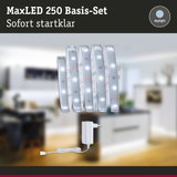 MaxLED 250 LED-Lichtband Basis-Set mit Netzteil in Weiß für helle Tageslichtbeleuchtung