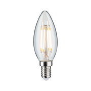 LED-Leuchtmittel in Kerzenform mit klarem Glas und E14-Fassung für energiesparende Beleuchtung