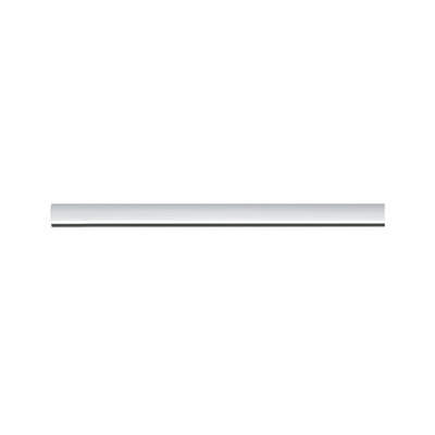 Slim white aluminum LED light for modern indoor lighting and energy-efficient illumination accents