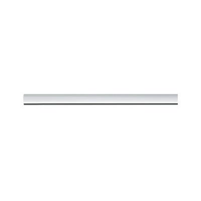 Slim white aluminum LED light for modern indoor lighting and energy-efficient illumination accents