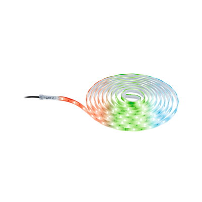 Bande LED colorée avec revêtement plastique flexible pour éclairage décoratif intérieur