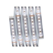 Flexible weiße LED-Lichtleiste mit 24V Anschluss für moderne Beleuchtungslösungen im Innenbereich
