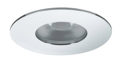 Spot encastré rond blanc avec lentille en verre, luminaire LED pour éclairage intérieur moderne