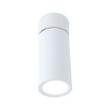Spot de plafond moderne en métal blanc avec design rond pour éclairage LED ciblé