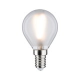 Ampoule LED ronde avec culot E14 et verre transparent pour éclairage économique