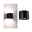 LED battery-powered wall lamp Nyora incl. Twilight-controlled motion detector (HF) IP44 3000K 135x120mm 2x1W / 1W Black