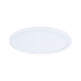 Rundt hvidt LED-loftpanel i plastik til energieeffektiv belysning af rum