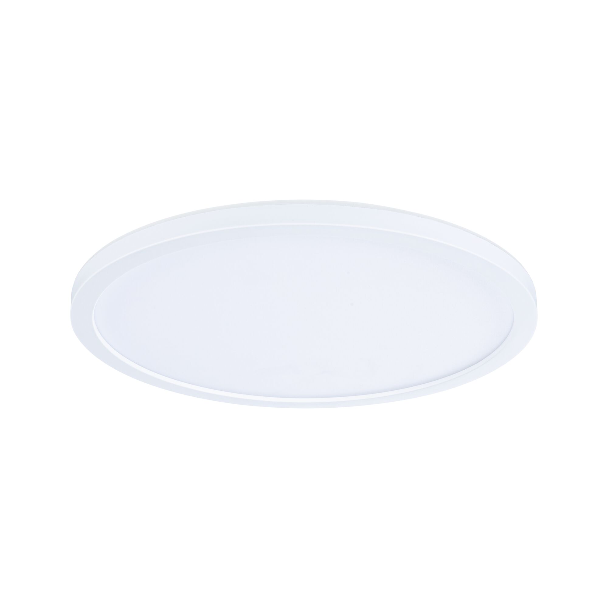 Panneau de plafond LED rond blanc en plastique pour un éclairage économique de la pièce