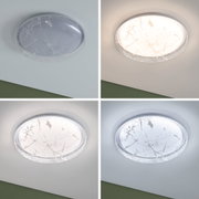 LED Deckenleuchte Cremona White Select 370mm 230V 21,2W Weiß/Transparent