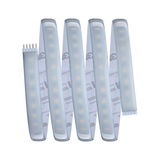 Bande LED flexible avec revêtement en silicone blanc et connecteur 6 broches pour éclairage polyvalent