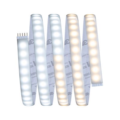 Flexibler LED-Lichtstreifen mit warmweißen und kaltweißen LEDs für vielseitige Beleuchtungslösungen