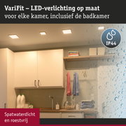 VariFit witte LED inbouwspots met IP44 spatwaterdicht voor badkamerverlichting