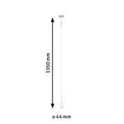 Weißes LED-Hängeleuchtenkabel mit 1350 mm Länge und 44 mm Durchmesser für moderne Beleuchtung
