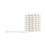 Flexibele witte LED-strip met warm wit licht en aansluitkabel voor veelzijdige verlichting