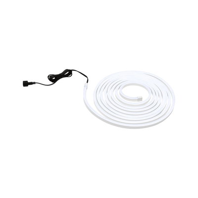Bande LED flexible blanche avec câble de connexion noir pour solutions d'éclairage modernes