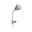 Clip luminaire Vitis Interrupteur à cordon à bras flexible Grey 230V E14 Silver metal clip lamp with flexible neck for focused LED lighting at workspaces and desks