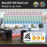 MaxLED 500 Basic set with RGBW LED strip and Zigbee 3.0 gateway for smart home lighting