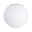 Selection Bathroom Ceiling luminaire Gove Replacement glass Chrome/Satin Round ceiling light with white glass and chrome trim, modern indoor lighting for living spaces