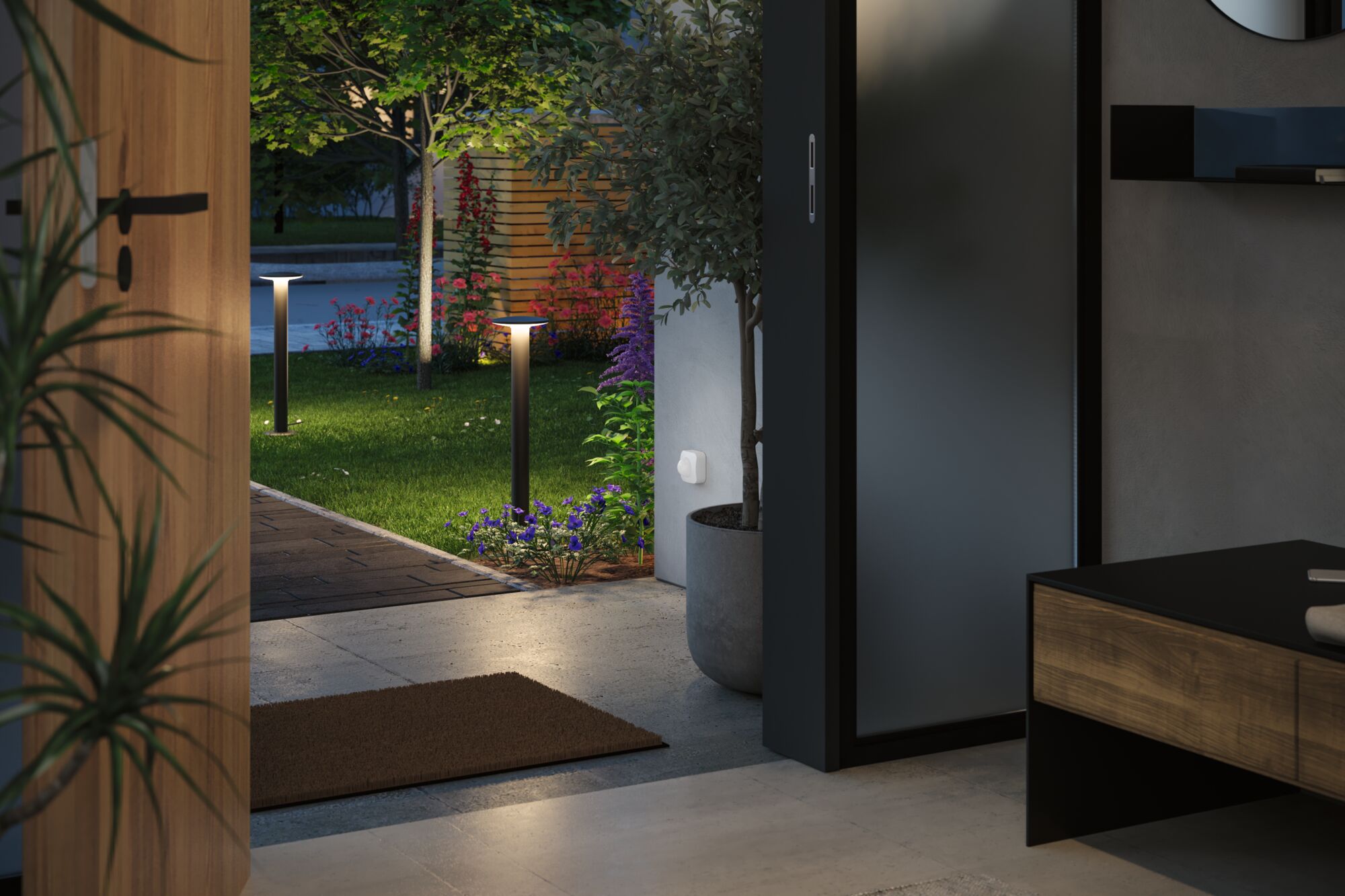 Sensor Smart Home Zigbee 3.0 Bewegungssensor Weiß