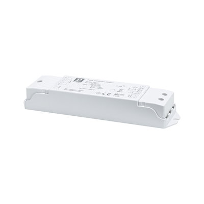 White plastic RGBW radio controller for LED lighting with 2.4G wireless control