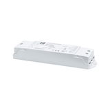 White plastic RGBW radio controller for LED lighting with 2.4G wireless control