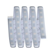 Flexibler LED-Lichtstreifen mit weißem Silikonmantel für dekorative Beleuchtung und einfache Montage