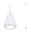 Luminaire en suspension LED Luia GU10 max. 10W Satiné/Blanc dépoli Suspension blanche en plastique avec diffuseur mat pour éclairage intérieur moderne