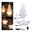 Plug & Shine Kit Objet lumineux LED Tree + Star IP67 3000K 2,8W blanc Lumières décoratives LED blanches en forme d’arbre et d’étoile en plastique avec accessoires pour éclairage extérieur.