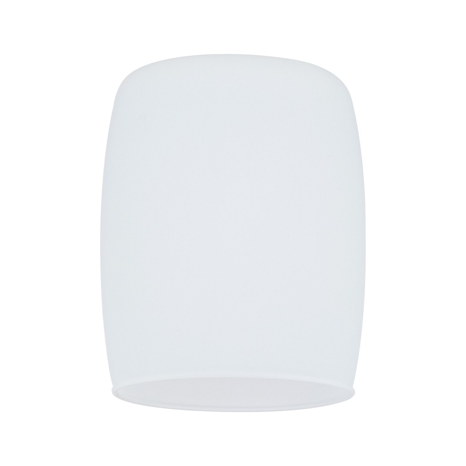 URail Ersatzglas Blossom Satin Glas Weißer Lampenschirm aus Glas mit abgerundeter Form für moderne Innenbeleuchtung