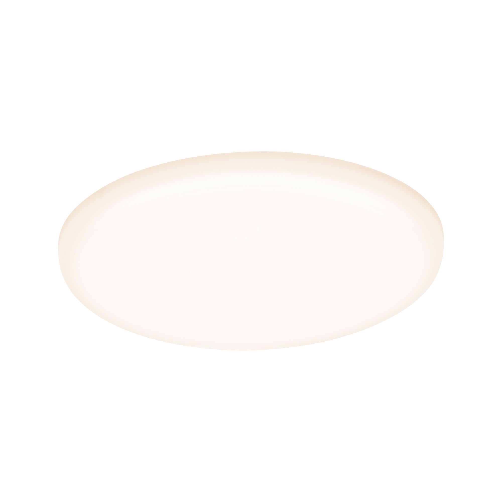 Ronde witte LED-plafondlamp met warm wit licht voor moderne kamers en energiezuinige verlichting
