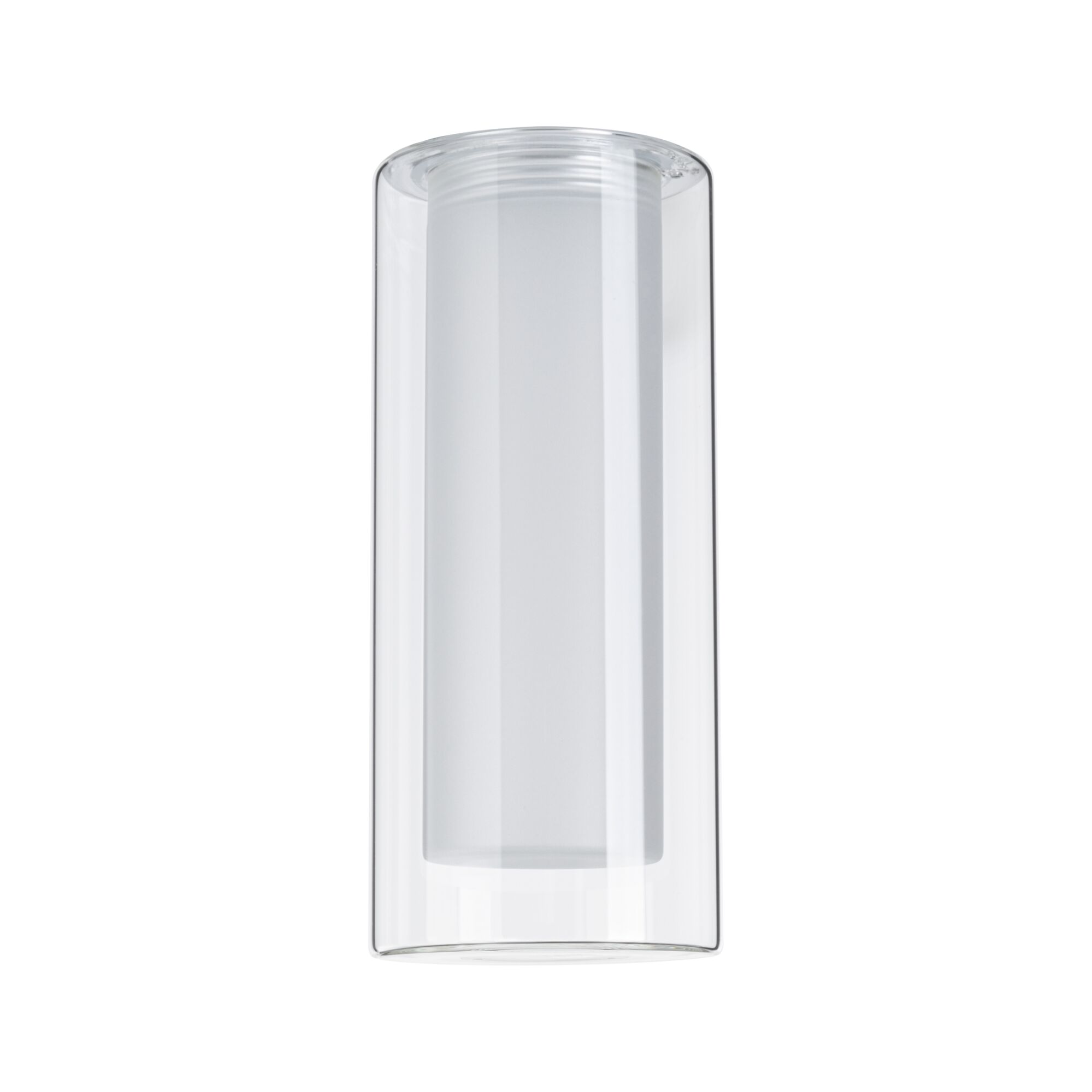 Selection Bathroom Deckenleuchte Luena Ersatzglas Klar Moderner transparenter Glaszylinder als Lampenschirm für LED-Leuchten mit klarem Design