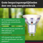 Energiezuinige GU10 LED-lamp met helder glas en hoge efficiëntie voor duurzame verlichting