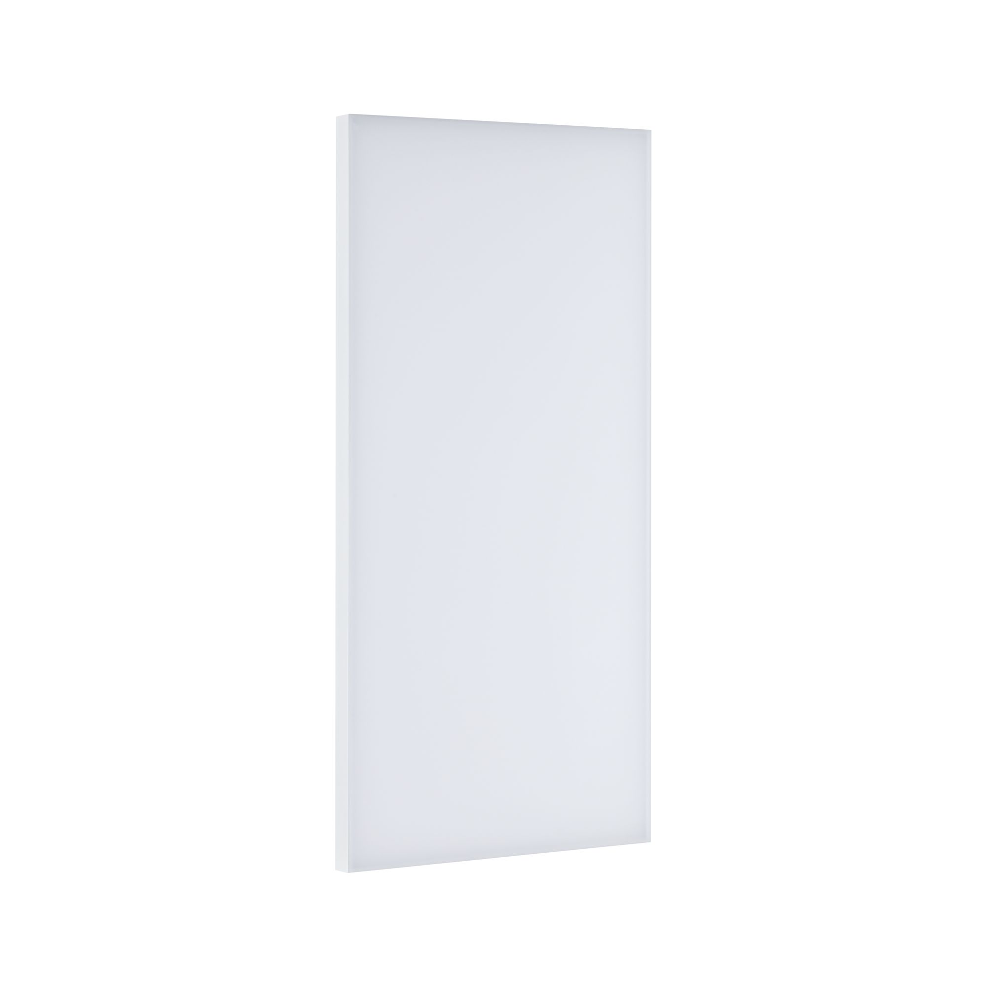 Rechthoekig wit LED-paneel met aluminium frame voor moderne verlichting