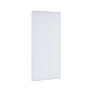 Rectangular white LED panel made of plastic for modern indoor lighting