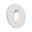 LED Recessed wall luminaire Wall round 78mm 1,1W 65lm 230V 2700K White Round white LED wall recessed light with built-in sensor for energy-efficient lighting