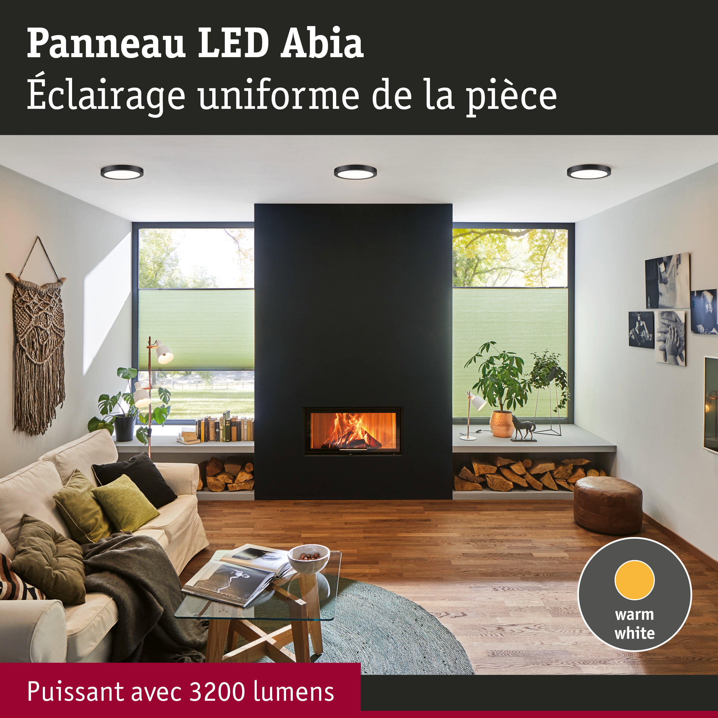 LED-paneel B-waar Velora rond 300mm 13W 1250lm 3000K Wit LED-paneel B-waar Velora rond 300mm 13W 1250lm 3000K Wit