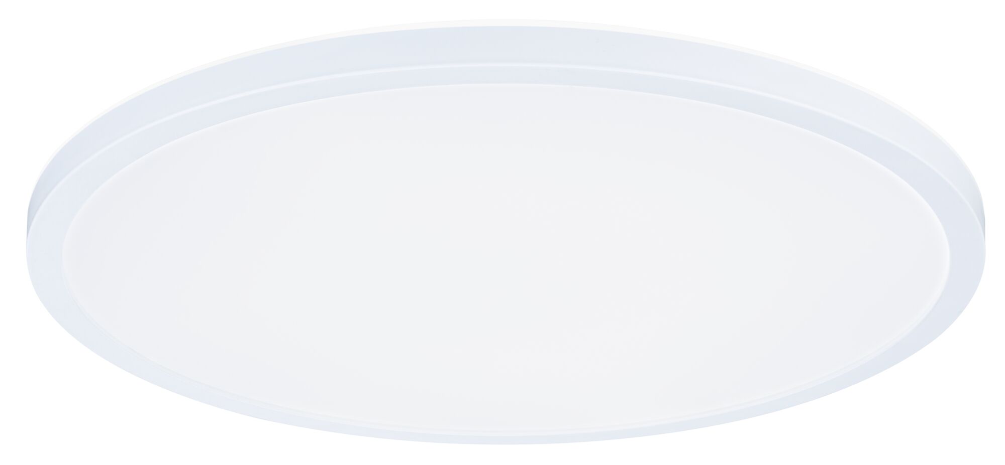 Plafonnier LED rond blanc en plastique pour un éclairage économique de la pièce