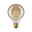 1879 Filament 230 V LED-globe G95 E27 170lm 2,7W 1800K Guld Rund LED-pære med ravfarvet glas og synlige filamenter til dekorativ belysning og varm atmosfære