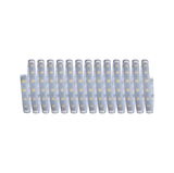 Flexibele LED-strip met warmwitte LEDs en zelfklevende achterkant voor veelzijdige verlichting.