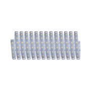 Flexibler LED-Streifen mit warmweißen LEDs und selbstklebender Rückseite für vielseitige Beleuchtung.