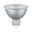 12 V Standard 3-Step-Dim LED Reflector GU5,3 445lm 6W 3000K dimmable Chrome matt Silver LED reflector lamp with GU5.3 base made of aluminum for energy-saving lighting