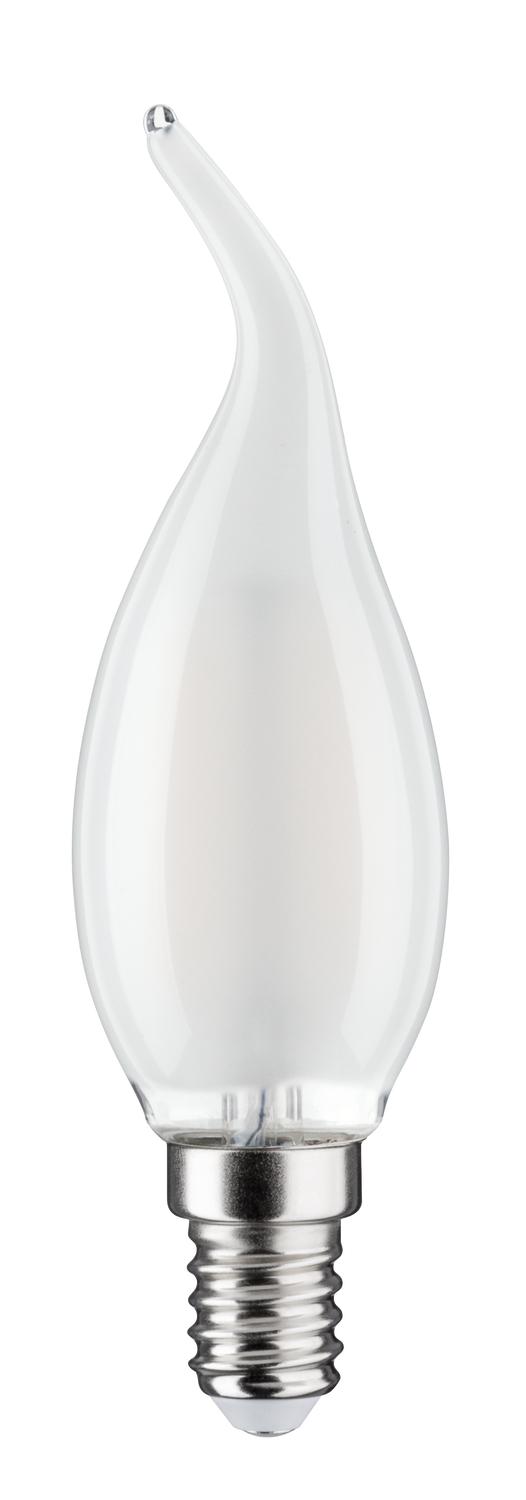 Ampoule LED blanche en forme de flamme avec culot E14 pour éclairage décoratif