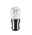 Incandescent lamp BA15d 230V 75lm 15W 2300K dimmable Clear Small clear glass bulb with metal base, suitable for lighting and replacement bulbs.