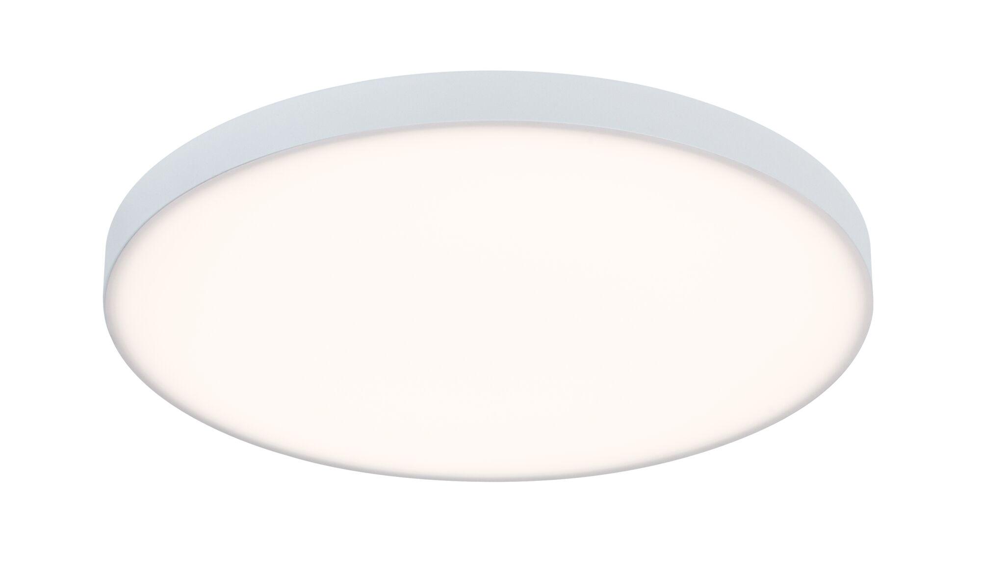 Plafonnier LED rond blanc avec diffuseur mat pour éclairage moderne