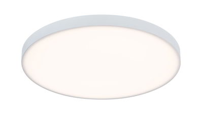 Runde weiße LED-Deckenleuchte mit mattem Diffusor für modernes Raumlicht
