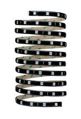Bande LED noire avec LEDs blanches et adhésif 3M pour solutions d'éclairage flexibles