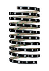 Bande LED noire avec LEDs blanches et adhésif 3M pour solutions d'éclairage flexibles