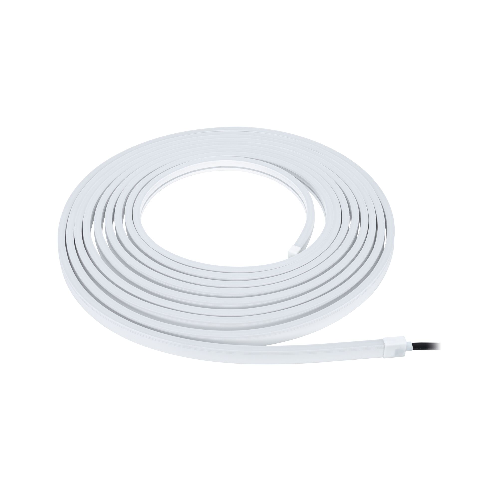 White flexible LED light strip made of plastic, perfect for modern lighting and decoration