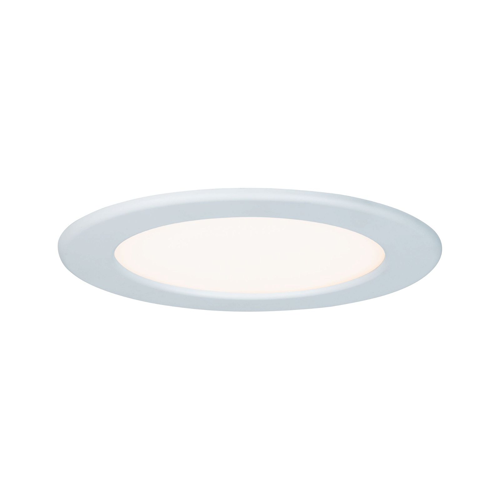 LED Recessed panel IP44 round 170mm 11,1W 720lm 2700K White